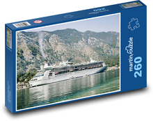 Loď v zálive Puzzle 260 dielikov - 41 x 28,7 cm 