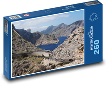 Horská krajina Mallorky Puzzle 260 dielikov - 41 x 28,7 cm