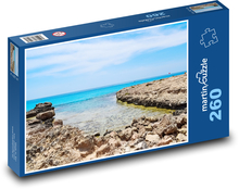 Felsige Küste - Strand Puzzle 260 Teile - 41 x28,7 cm