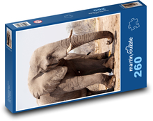 Slon - Botswana Puzzle 260 dielikov - 41 x 28,7 cm 