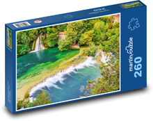 Vodopády Krka Puzzle 260 dílků - 41 x 28,7 cm