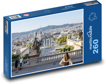 BARCELONA - ŠPANIELSKO Puzzle 260 dielikov - 41 x 28,7 cm