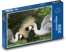 Grey crane Puzzle 260 pieces - 41 x 28.7 cm 