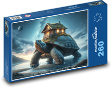 Obrovská korytnačka Puzzle 260 dielikov - 41 x 28,7 cm 