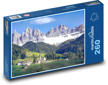 Santa Magdalena - Italy, church Puzzle 260 pieces - 41 x 28.7 cm 