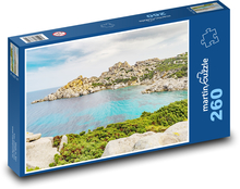 Wybrzeże - Korsyka Puzzle 260 elementów - 41x28,7 cm