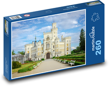 Chateau Hluboká - Czechy Puzzle 260 elementów - 41x28,7 cm