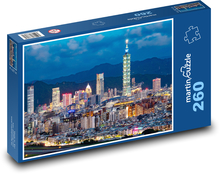 Taiwan Skyscrapers Puzzle 260 pieces - 41 x 28.7 cm 