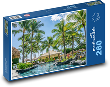Hawaii - Oahu, Palmen Puzzle 260 Teile - 41 x28,7 cm