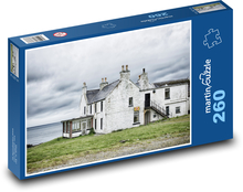 Abandoned house on the coast Puzzle 260 pieces - 41 x 28.7 cm 