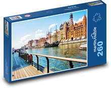 Gdansk - Poľsko Puzzle 260 dielikov - 41 x 28,7 cm 