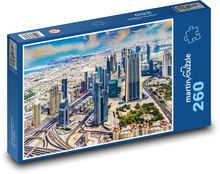 Skyscrapers - Dubai Puzzle 260 pieces - 41 x 28.7 cm 