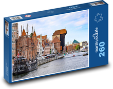 Gdaňsk - Polsko Puzzle 260 dílků - 41 x 28,7 cm