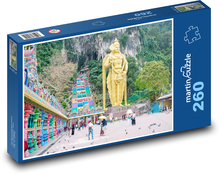Malajzia - chrám Puzzle 260 dielikov - 41 x 28,7 cm 