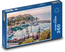 Port w Antalyi Puzzle 260 elementów - 41x28,7 cm
