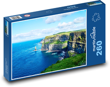 Skalnaté pobrežie Írska Puzzle 260 dielikov - 41 x 28,7 cm