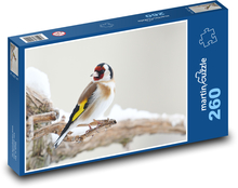 Stamen - vták Puzzle 260 dielikov - 41 x 28,7 cm