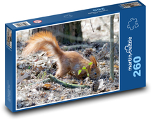 Squirrel Puzzle 260 pieces - 41 x 28.7 cm 