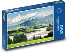 Góry - Alpy Puzzle 260 elementów - 41x28,7 cm
