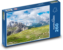 Dolomity - góry, skały Puzzle 260 elementów - 41x28,7 cm