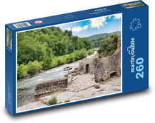 Ruins - river Puzzle 260 pieces - 41 x 28.7 cm 