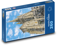 Kostol - Bretónsko, Francúzsko Puzzle 260 dielikov - 41 x 28,7 cm 
