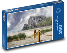 Přímořská krajina - bouře nad mořem Puzzle 260 dílků - 41 x 28,7 cm