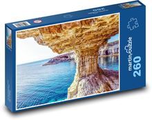 Kypr - jeskyně v moři Puzzle 260 dílků - 41 x 28,7 cm