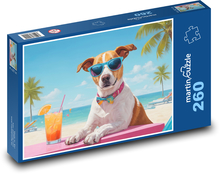 on the beach Puzzle 260 pieces - 41 x 28.7 cm