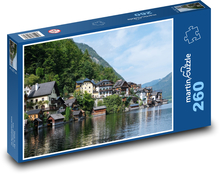 Hallstatt - Jezioro, Austria Puzzle 260 elementów - 41x28,7 cm