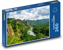 Chakasja - rzeka, Rosja Puzzle 260 elementów - 41x28,7 cm