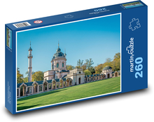 Schwetzingen - mešita, Nemecko Puzzle 260 dielikov - 41 x 28,7 cm 