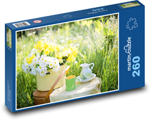 Gänseblümchen - Sommerblumen Puzzle 260 Teile - 41 x28,7 cm