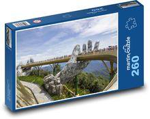 Wietnam - most Puzzle 260 elementów - 41x28,7 cm
