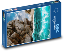Oceán - vlny Puzzle 260 dílků - 41 x 28,7 cm