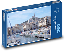 Marseille - starý prístav Puzzle 260 dielikov - 41 x 28,7 cm 