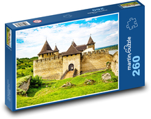 Ukraina - zamek Puzzle 260 elementów - 41x28,7 cm