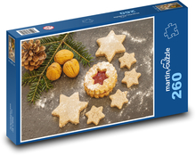 Świąteczne ciasteczka Puzzle 260 elementów - 41x28,7 cm