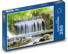 Wodospad - natura, woda Puzzle 260 elementów - 41x28,7 cm