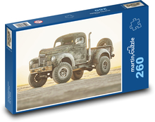 wagon towarowy Puzzle 260 elementów - 41x28,7 cm