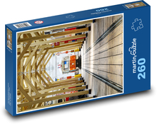 Tram - museum, depot Puzzle 260 pieces - 41 x 28.7 cm