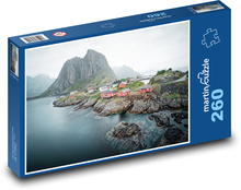 Norway - fishing village Puzzle 260 pieces - 41 x 28.7 cm 