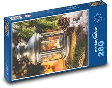 Svíčka - Vánoce Puzzle 260 - 41x28,7 cm