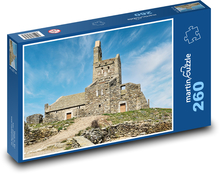 Stredoveký kostol Puzzle 260 dielikov - 41 x 28,7 cm 