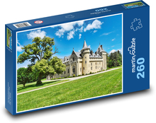 Abbey - Abbaye de Loc Dieu - Aveyron - France Puzzle 260 pieces - 41 x 28.7 cm