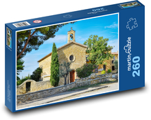 Francúzsko - kaplnka, architektúra Puzzle 260 dielikov - 41 x 28,7 cm 