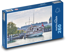 Bodamské jezero Puzzle 260 dílků - 41 x 28,7 cm