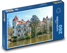 Zámok - rybník Puzzle 260 dielikov - 41 x 28,7 cm 