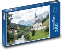 Alps - Church Puzzle 260 pieces - 41 x 28.7 cm 