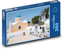 Řecko - Santorini Puzzle 260 dílků - 41 x 28,7 cm